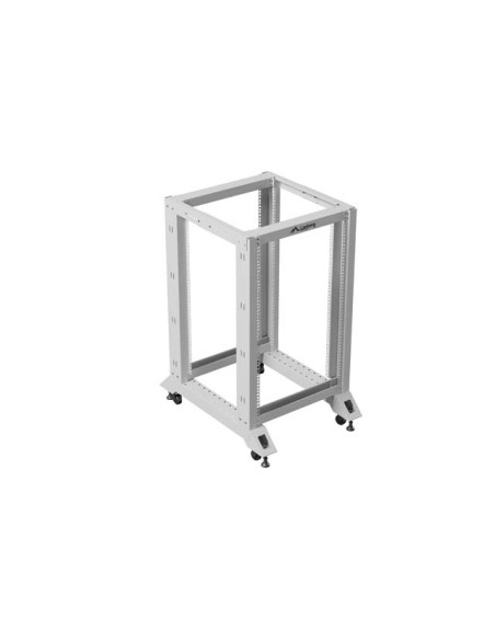 LANBERG OTVORENÝ RACK 19" 18U 600X800 ŠEDÝ