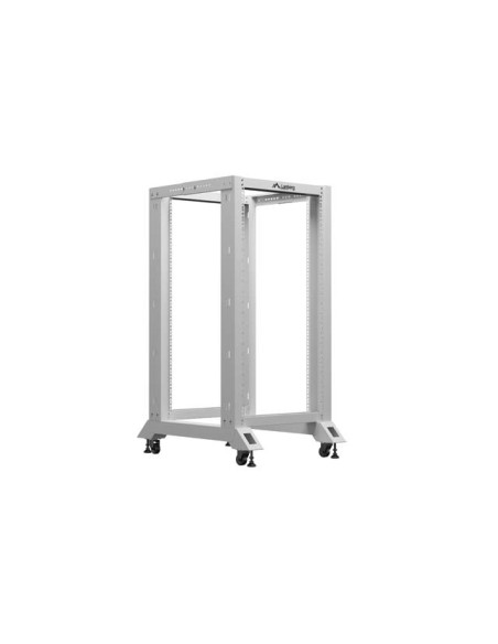 LANBERG OTVORENÝ RACK 19" 22U 600X800 ŠEDÝ