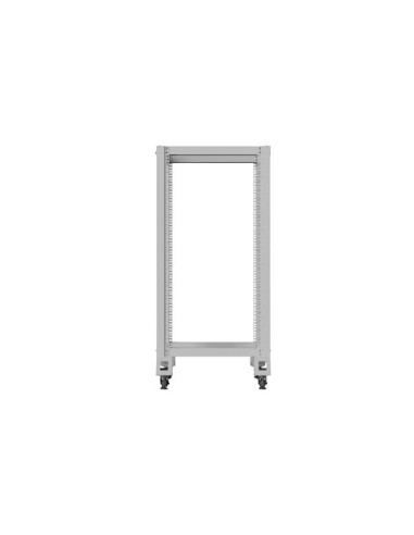 LANBERG OTVORENÝ RACK 19" 22U 600X800 ŠEDÝ
