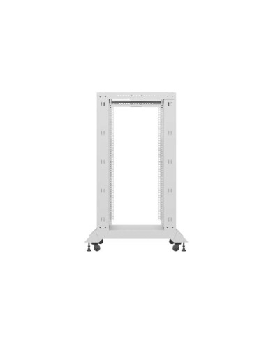 LANBERG OTVORENÝ RACK 19" 22U 600X800 ŠEDÝ