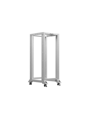 LANBERG OTVORENÝ RACK 19" 27U 600X800 ŠEDÝ