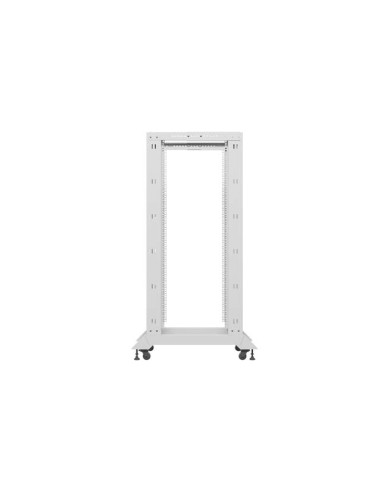 LANBERG OTVORENÝ RACK 19" 27U 600X800 ŠEDÝ