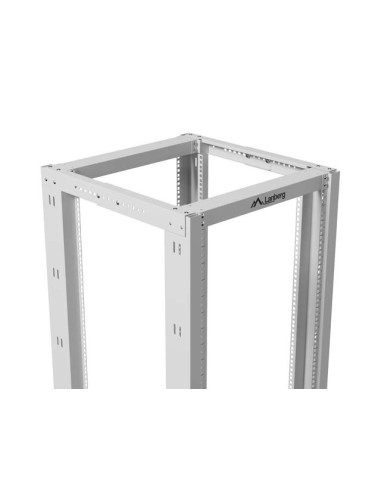 LANBERG OTVORENÝ RACK 19" 27U 600X800 ŠEDÝ