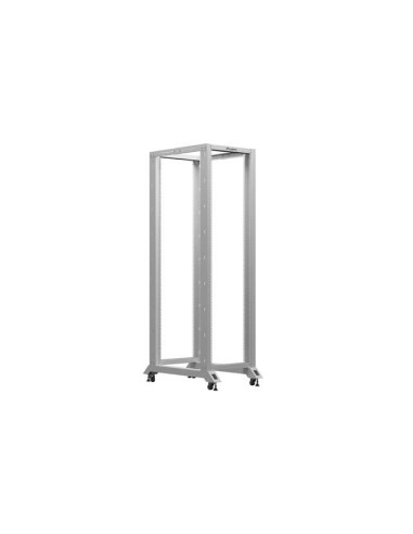 LANBERG OTVORENÝ RACK 19" 42U 600X1000 ŠEDÝ