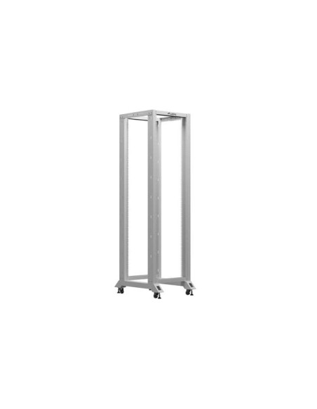 LANBERG OTVORENÝ RACK 19" 42U 600X800 ŠEDÝ