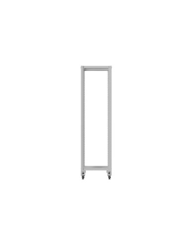 LANBERG OTVORENÝ RACK 19" 42U 600X800 ŠEDÝ