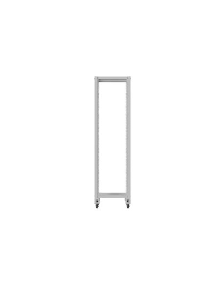 LANBERG OTVORENÝ RACK 19" 42U 600X800 ŠEDÝ