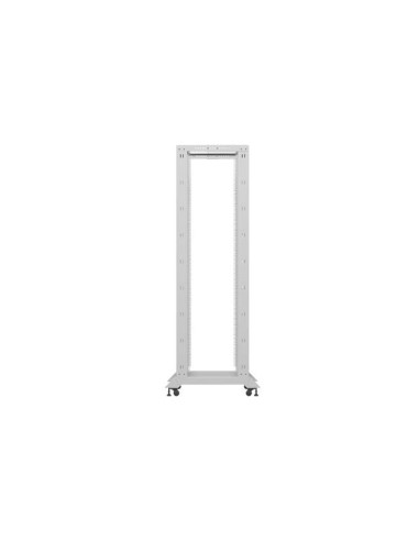 LANBERG OTVORENÝ RACK 19" 42U 600X800 ŠEDÝ