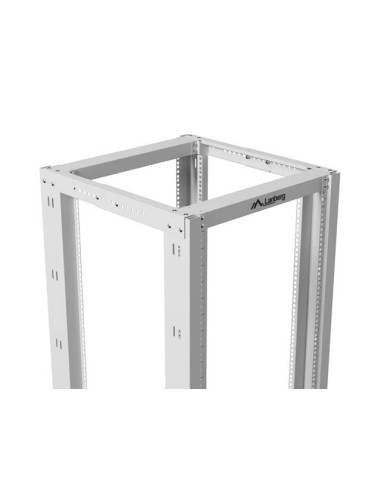 LANBERG OTVORENÝ RACK 19" 42U 600X800 ŠEDÝ