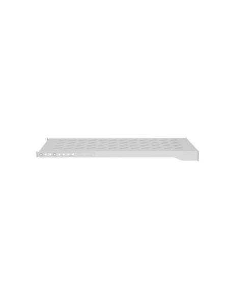 LANBERG POLICE PRO 19" SKRINE 1000MM ŠEDÁ (1U/483X700MM NOSNOSŤ DO 25KG, 4BODOVÁ MONTÁŽ)