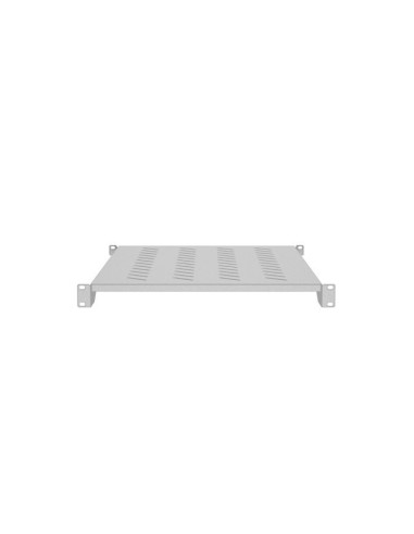 LANBERG POLICE PRO 19" SKRINE 1000MM ŠEDÁ (1U/483X700MM NOSNOSŤ DO 25KG, 4BODOVÁ MONTÁŽ)