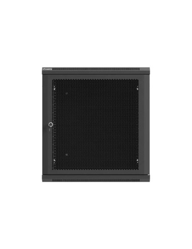 LANBERG NÁSTENNÁ INŠTALAČNÁ SKRIŇA 19" 12U 600X600 ČIERNE PERFOROVANÉ DVERE (PLOCHÉ BALENIE)