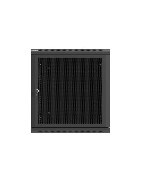 LANBERG NÁSTENNÁ INŠTALAČNÁ SKRIŇA 19" 12U 600X600 ČIERNE PERFOROVANÉ DVERE (PLOCHÉ BALENIE)