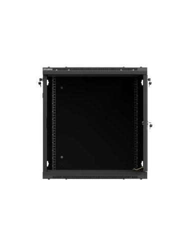 LANBERG NÁSTENNÁ INŠTALAČNÁ SKRIŇA 19" 12U 600X600 ČIERNE PERFOROVANÉ DVERE (PLOCHÉ BALENIE)