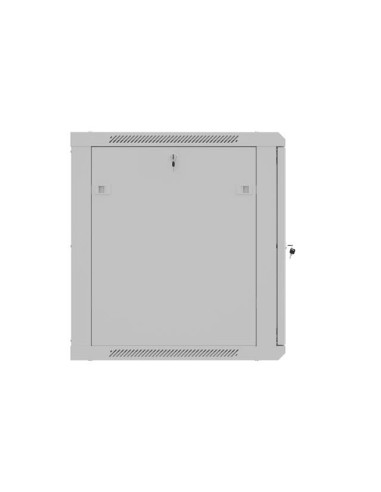 LANBERG NÁSTENNÁ INŠTALAČNÁ SKRIŇA 19" 12U 600X600 ŠEDÉ PERFOROVANÉ DVERE (PLOCHÉ BALENIE)