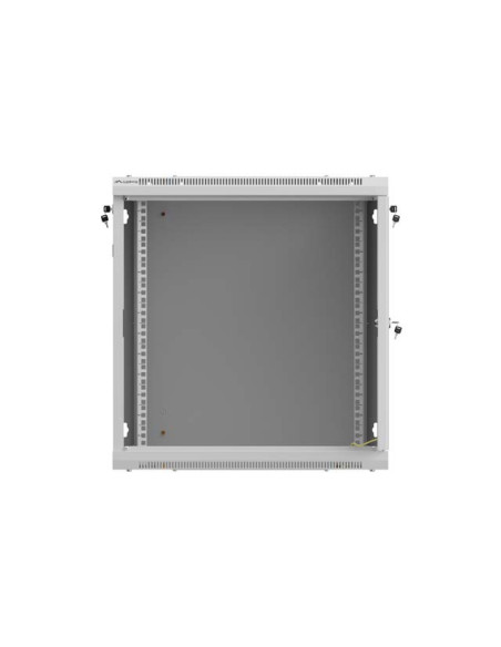 LANBERG NÁSTENNÁ INŠTALAČNÁ SKRIŇA 19" 12U 600X600 ŠEDÉ PERFOROVANÉ DVERE (PLOCHÉ BALENIE)