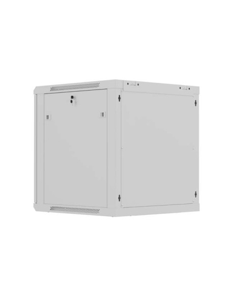 LANBERG NÁSTENNÁ INŠTALAČNÁ SKRIŇA 19" 12U 600X600 ŠEDÉ PERFOROVANÉ DVERE (PLOCHÉ BALENIE)