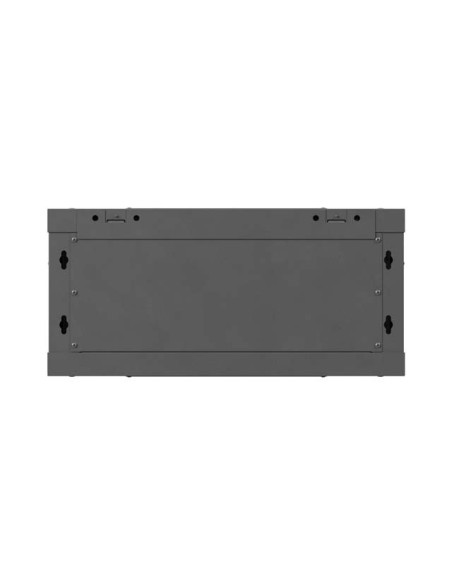 LANBERG NÁSTENNÁ INŠTALAČNÁ SKRIŇA 19" 4U 600X450 ČIERNE KOVOVÉ DVERE (PLOCHÉ BALENIE)
