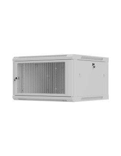 LANBERG NÁSTENNÁ INŠTALAČNÁ SKRIŇA 19" 6U 600X600 ŠEDÉ PERFOROVANÉ DVERE (PLOCHÉ BALENIE)