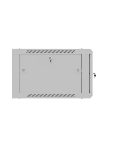 LANBERG NÁSTENNÁ INŠTALAČNÁ SKRIŇA 19" 6U 600X600 ŠEDÉ PERFOROVANÉ DVERE (PLOCHÉ BALENIE)