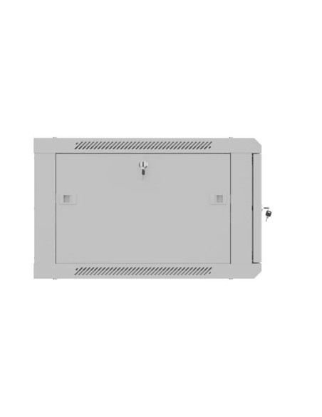 LANBERG NÁSTENNÁ INŠTALAČNÁ SKRIŇA 19" 6U 600X600 ŠEDÉ PERFOROVANÉ DVERE (PLOCHÉ BALENIE)