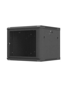LANBERG NÁSTENNÁ INŠTALAČNÁ SKRIŇA 19" 9U 600X600 ČIERNE PERFOROVANÉ DVERE (PLOCHÉ BALENIE)