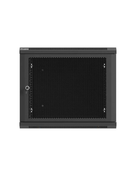 LANBERG NÁSTENNÁ INŠTALAČNÁ SKRIŇA 19" 9U 600X600 ČIERNE PERFOROVANÉ DVERE (PLOCHÉ BALENIE)
