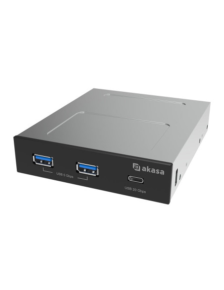 AKASA USB hub USB 20Gbps + 2x 5Gbps Type-A