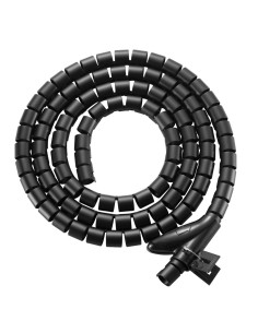 EVOLVEO CableHold, organizér káblov, 2,5 m x 2 cm, samosvorný, čierny