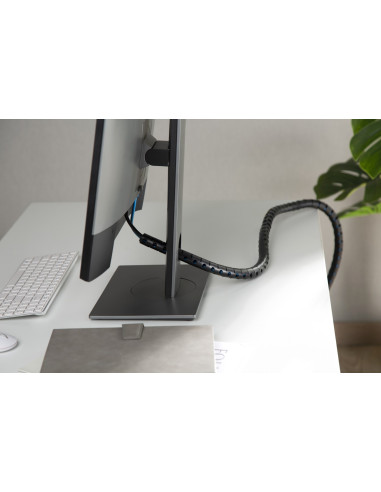 EVOLVEO CableHold, organizér káblov, 2,5 m x 2 cm, samosvorný, čierny