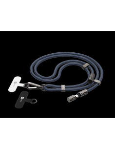 Snake Lanyard - Navy Blue