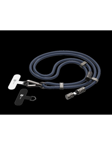Snake Lanyard - Navy Blue