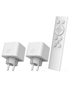 TRUST WIFI Socket Starter Set 2 Smart Plugs + Remote