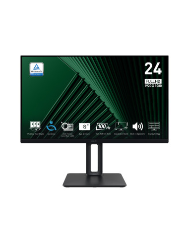 MSI Pro/MP245PG/23,8"/IPS/FHD/100Hz/1ms/Čierna/3R