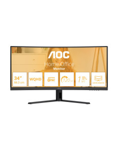 AOC/CU34B3E/34"/VA/wQHD/120Hz/1ms/Čierna/3R