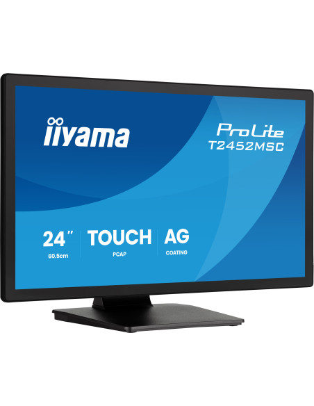 24" LCD iiyama T2452MSC-B2AG-IPS, FHD, 10P