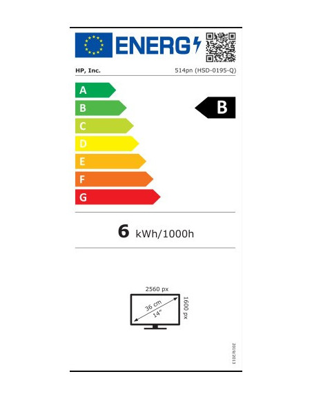 HP/514pn/14"/IPS/2560x1600/75Hz/7ms/Strieborná/3R