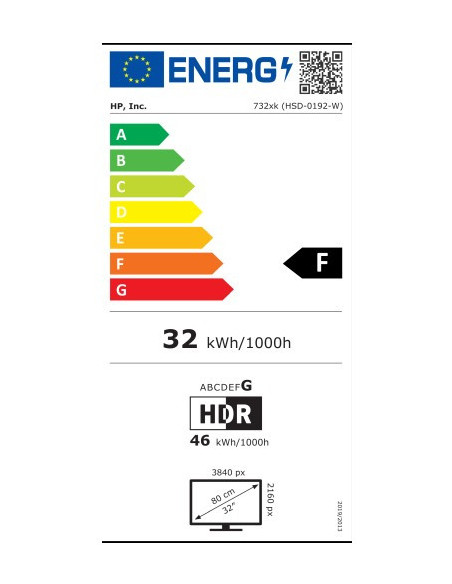 HP/732xk/31,5"/IPS/4K UHD/120Hz/5ms/Sivá/3R