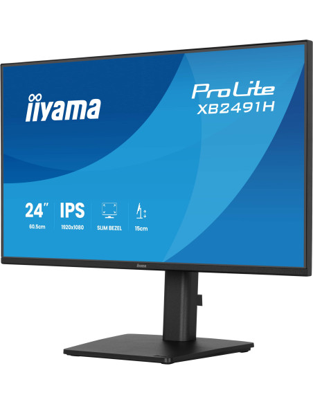 iiyama ProLite/XB2491H-B1/23,8"/IPS/FHD/120Hz/1ms/Čierna/3R