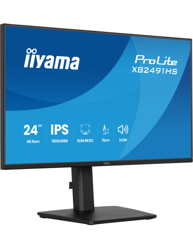 iiyama ProLite/XB2491HS-B1/23,8"/IPS/FHD/120Hz/1ms/Čierna/3R