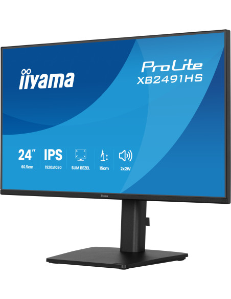 iiyama ProLite/XB2491HS-B1/23,8"/IPS/FHD/120Hz/1ms/Čierna/3R