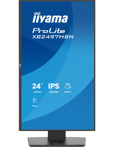 iiyama ProLite/XB2497HSN-B1/23,8"/IPS/FHD/120Hz/1ms/Čierna/5R