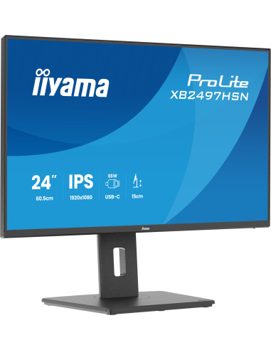 iiyama ProLite/XB2497HSN-B1/23,8"/IPS/FHD/120Hz/1ms/Čierna/5R