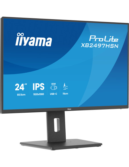 iiyama ProLite/XB2497HSN-B1/23,8"/IPS/FHD/120Hz/1ms/Čierna/5R