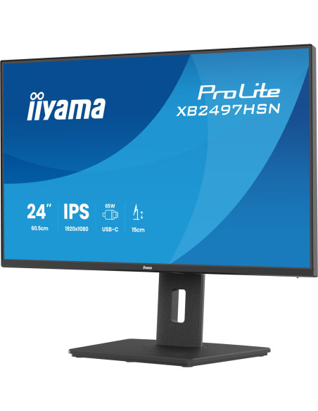 iiyama ProLite/XB2497HSN-B1/23,8"/IPS/FHD/120Hz/1ms/Čierna/5R