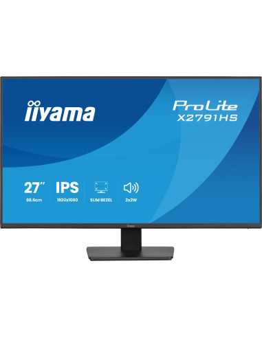 iiyama ProLite/X2791HS-B1/27"/IPS/FHD/120Hz/1ms/Čierna/3R