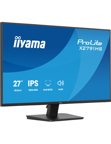 iiyama ProLite/X2791HS-B1/27"/IPS/FHD/120Hz/1ms/Čierna/3R