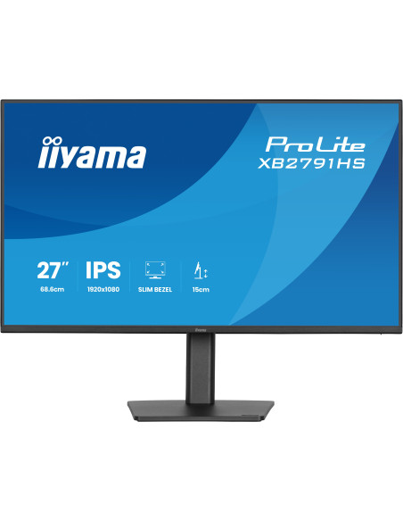 iiyama ProLite/XB2791HS-B1/27"/IPS/FHD/120Hz/1ms/Čierna/3R
