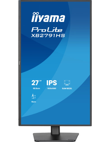 iiyama ProLite/XB2791HS-B1/27"/IPS/FHD/120Hz/1ms/Čierna/3R
