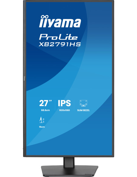 iiyama ProLite/XB2791HS-B1/27"/IPS/FHD/120Hz/1ms/Čierna/3R